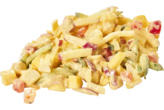 Salade poulet mangue 1kg caisse 6pc